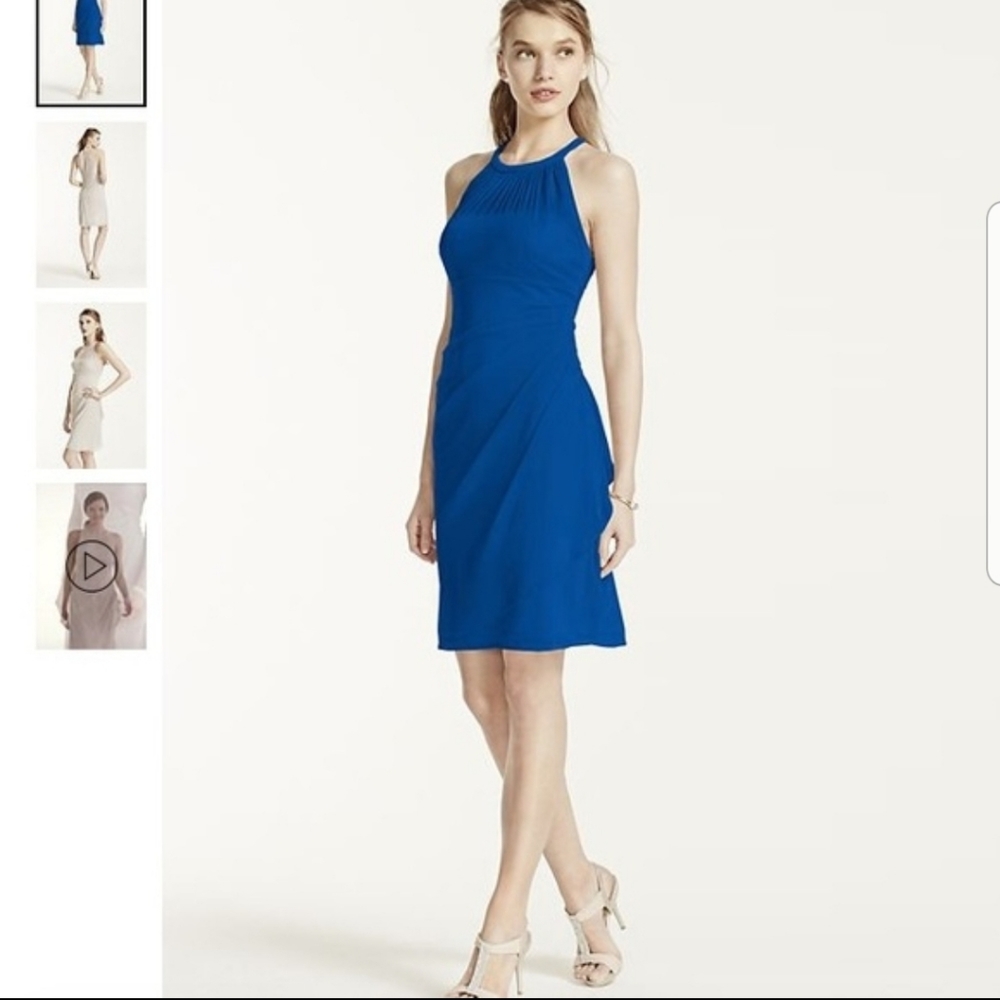 Horizon blue dress